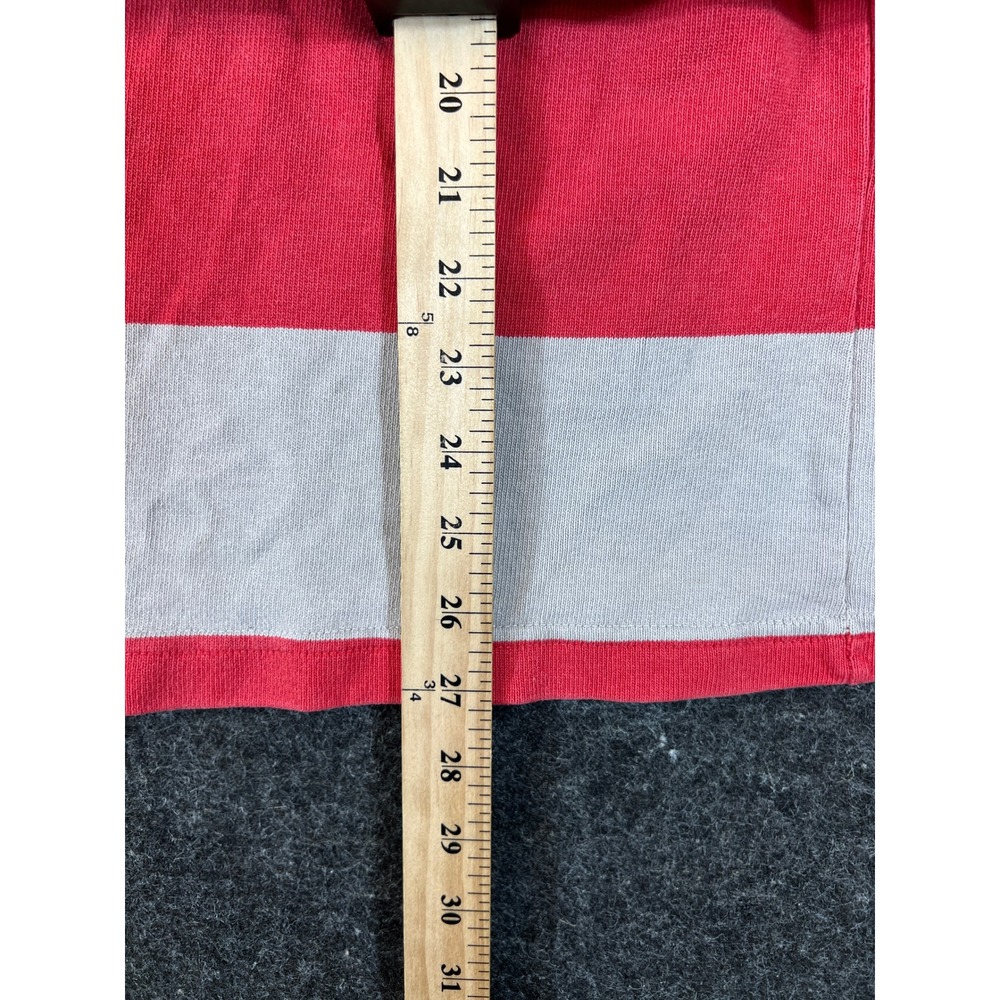 VINTAGE Barbarian Rugby Shirt Mens Medium Striped Field Hockey Spartans Heavy - Picture 4 of 9